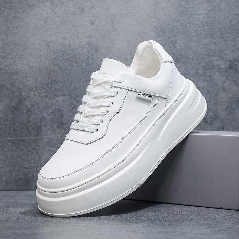 Men's Low-Top Breathable Platform Sneakers